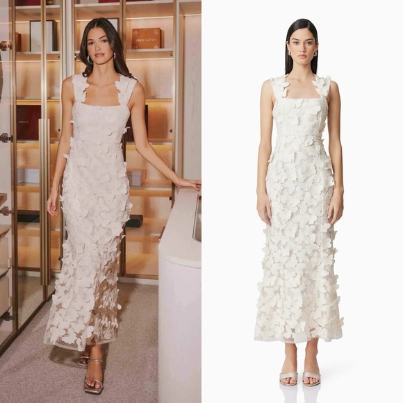 scarlett midi dress in cream elliatt NEW NWT Elliatt Scarlett Butterfly Midi Dress In Cream is available for  purchase on au PAY Market - Imported Goods Online Store Co.Ltd. | au PAY  Market